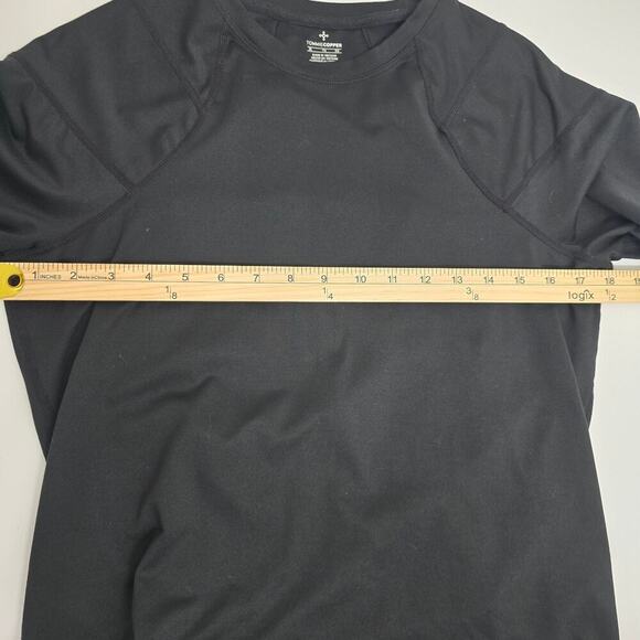 Tommie Copper Men Black Long Sleeve T-Shirt XL Copper & Zinc Infused RN#135995 - Picture 7 of 8